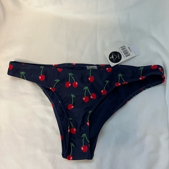 BIKINI bottom cherry print size L JUNIOR - Picture 4 of 7